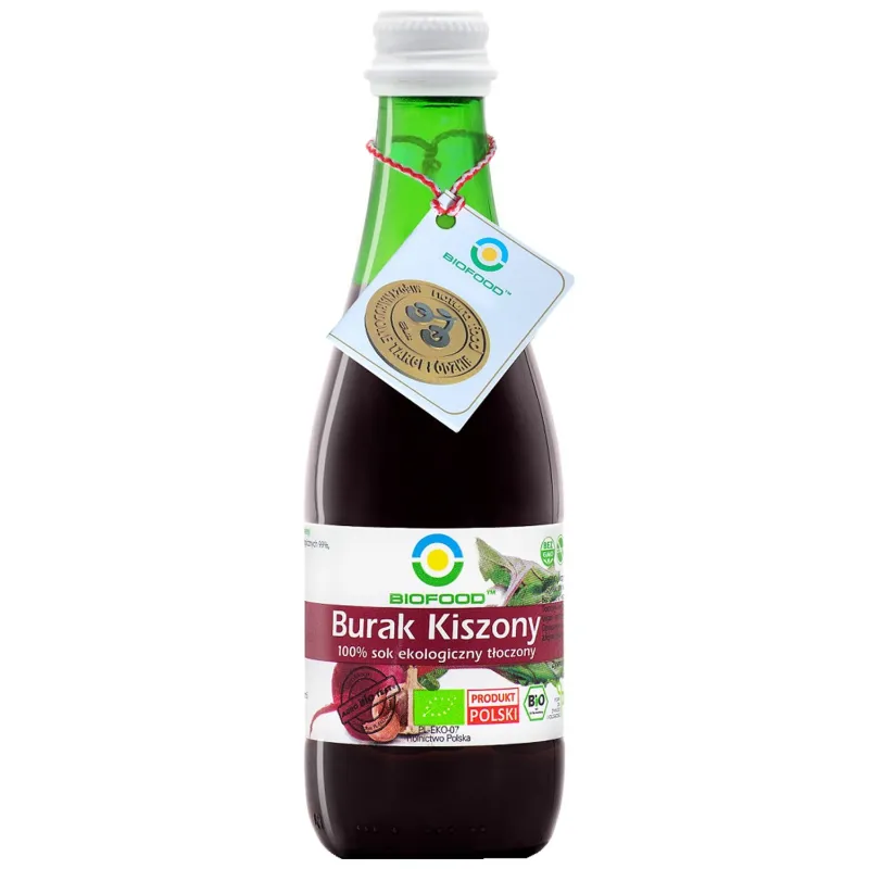 SOK Z BURAKA KISZONEGO NFC BEZGLUTENOWY BIO 300 ml - BIOFOOD