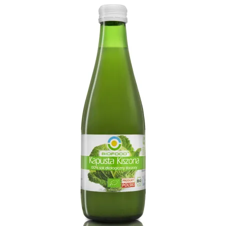 SOK Z KAPUSTY KISZONEJ NFC BEZGLUTENOWY BIO 300 ml - BIOFOOD
