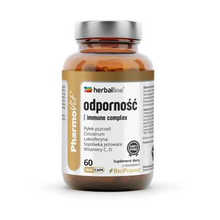 KAPSUŁKI NA ODPORNOŚĆ (IMMUNO COMPLEX) BEZGLUTENOWE 60 szt. - PHARMOVIT (HERBALLINE)