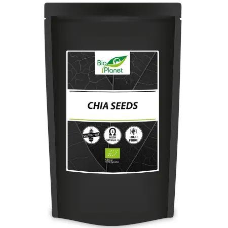 CHIA NASIONA BEZGLUTENOWE BIO 700 g - BIO PLANET INTERNATIONAL