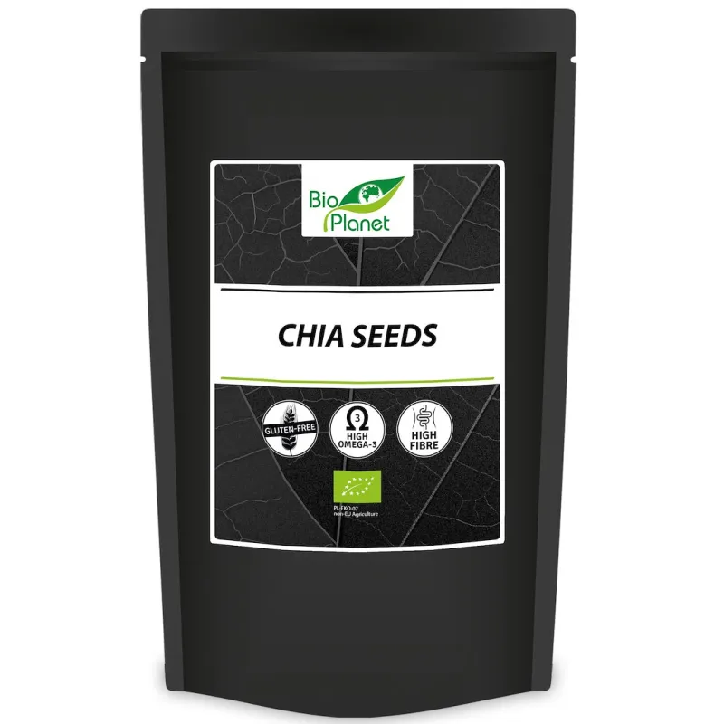 CHIA NASIONA BEZGLUTENOWE BIO 700 g - BIO PLANET INTERNATIONAL
