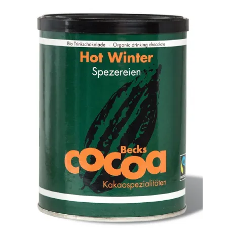 CZEKOLADA DO PICIA HOT WINTER FAIR TRADE BEZGLUTENOWA BIO 250 g - BECKS COCOA