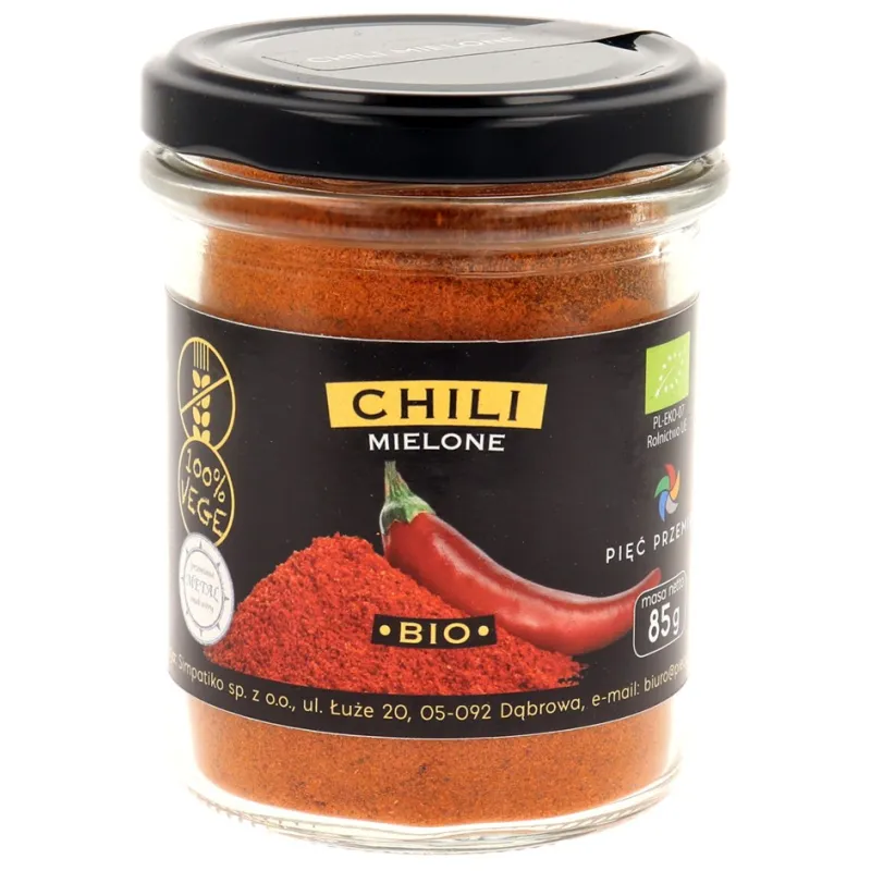 CHILI MIELONE BEZGLUTENOWE BIO 85 g - PIĘĆ PRZEMIAN