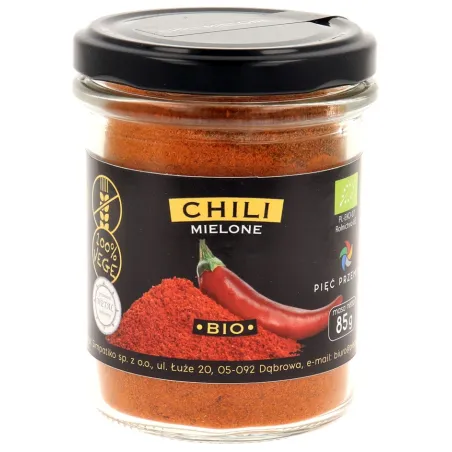 CHILI MIELONE BEZGLUTENOWE BIO 85 g - PIĘĆ PRZEMIAN