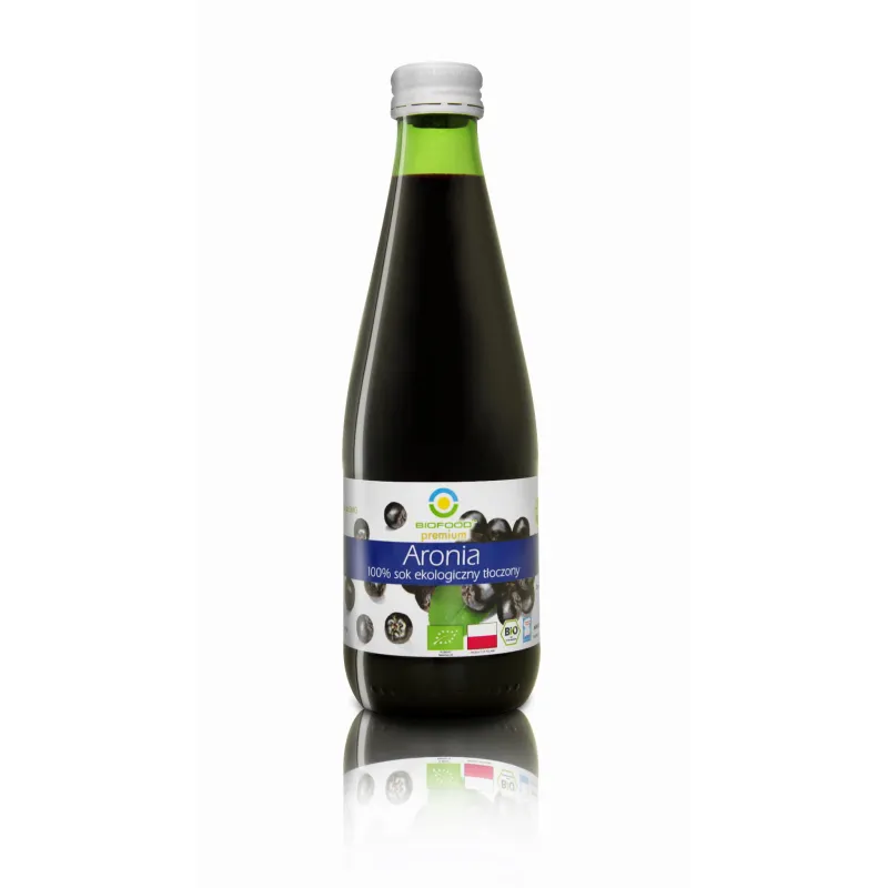 SOK Z ARONII BEZGLUTENOWY NFC BIO 300 ml - BIO FOOD