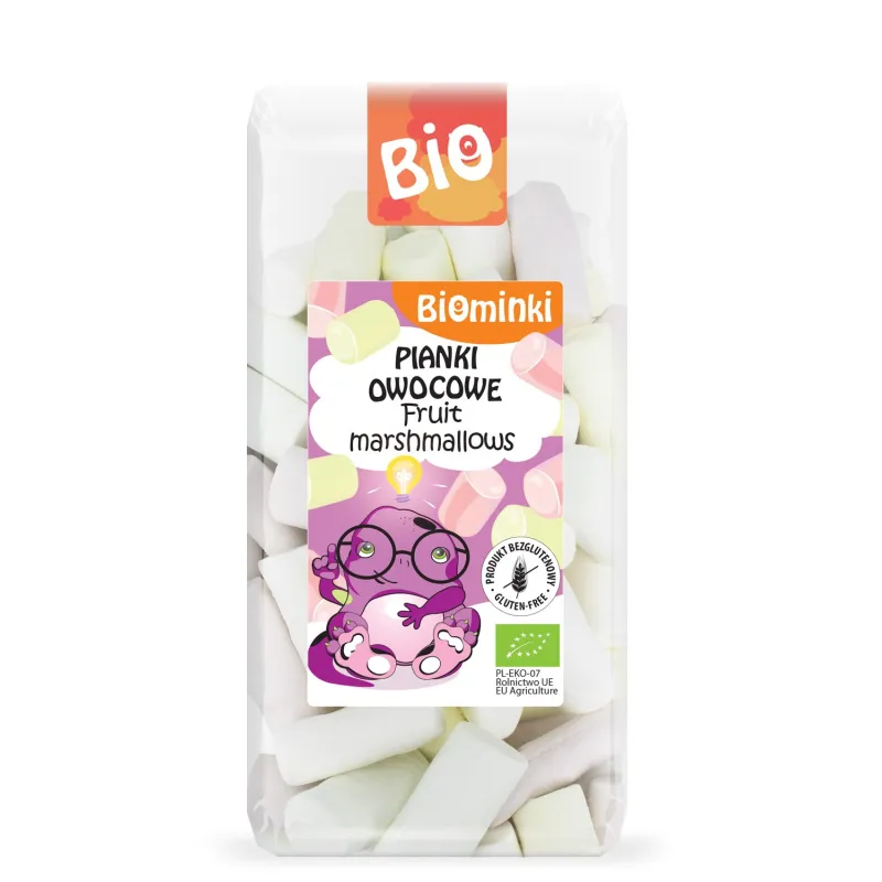 Pianki Owocowe Bezglutenowe BIO 100 g - Naturalna Przekąska
