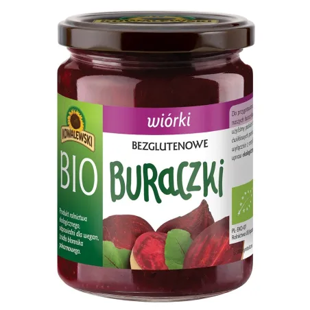 Buraczki Wiórki BIO 540 ml - Bezglutenowe i Ekologiczne