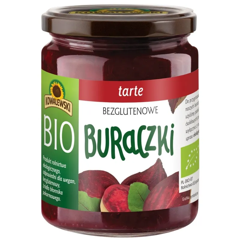 Buraczki Tarte BIO 480 g - Bezglutenowe i Ekologiczne