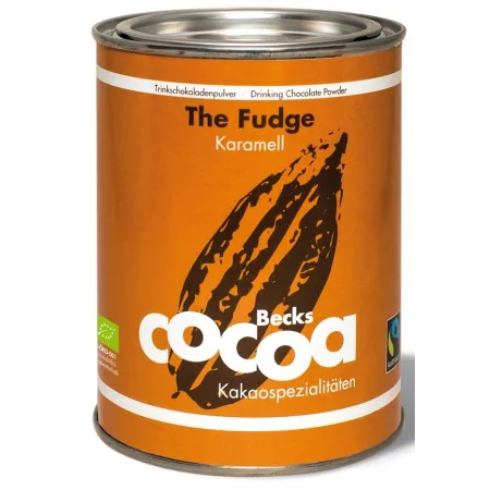 CZEKOLADA DO PICIA MLECZNY KARMEL BEZGLUTENOWA BIO 275 g - BECKS COCOA