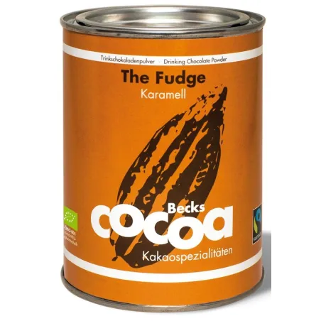 CZEKOLADA DO PICIA MLECZNY KARMEL BEZGLUTENOWA BIO 275 g - BECKS COCOA