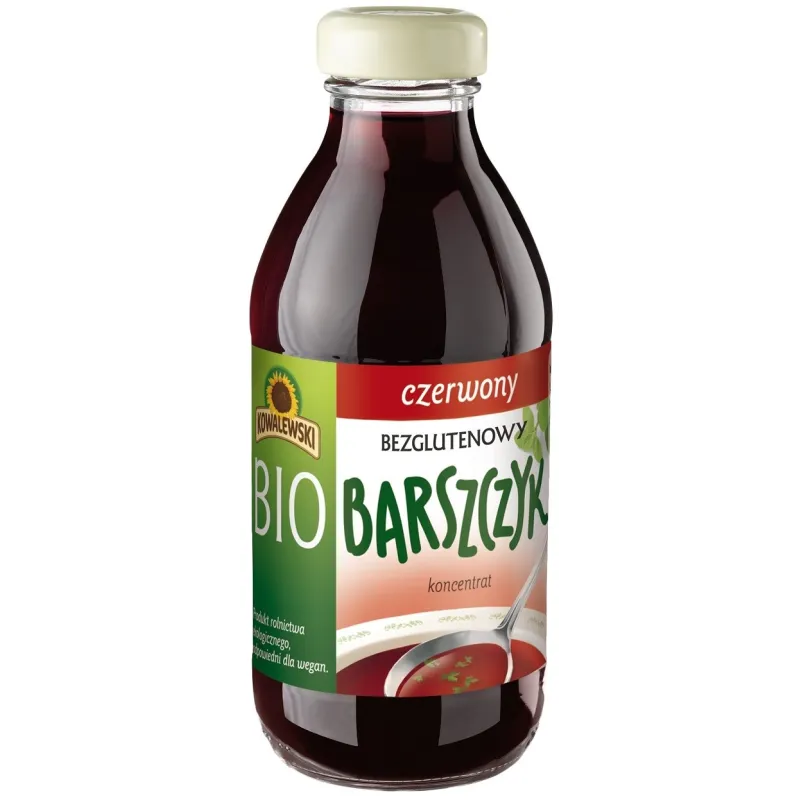 Barszcz Czerwony Bezglutenowy BIO 320 ml - Ekologiczny i Zdrowy