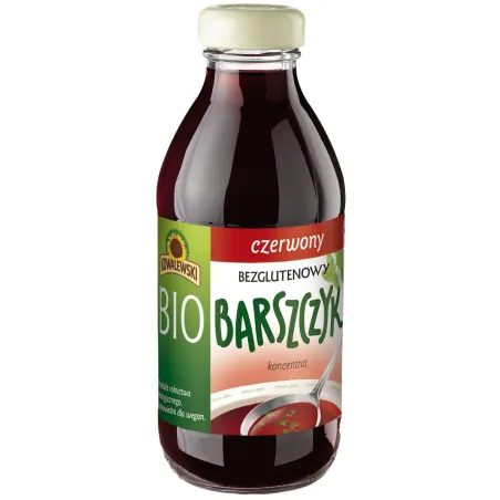 Barszcz Czerwony Bezglutenowy BIO 320 ml - Ekologiczny i Zdrowy