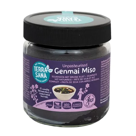 MISO GENMAI (PASTA Z SOI I RYŻU BRĄZOWEGO) BEZGLUTENOWA BIO 350 g - TERRASANA