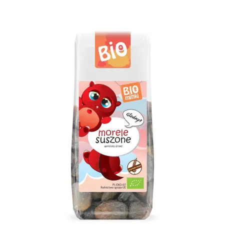 Morele Suszone BIO 100 g - Ekologiczne, Bezglutenowe, Naturalne