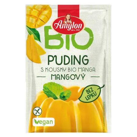 BUDYŃ MANGO BEZGLUTENOWY BIO 40 g - AMYLON