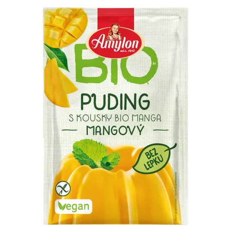BUDYŃ MANGO BEZGLUTENOWY BIO 40 g - AMYLON