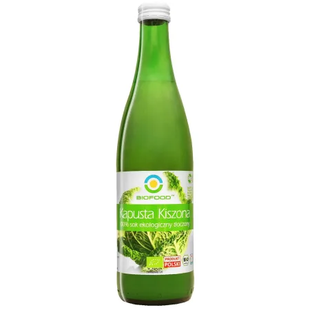 SOK Z KAPUSTY KISZONEJ NFC BEZGLUTENOWY BIO 500 ml - BIOFOOD