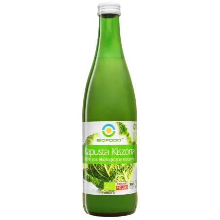 SOK Z KAPUSTY KISZONEJ NFC BEZGLUTENOWY BIO 500 ml - BIOFOOD