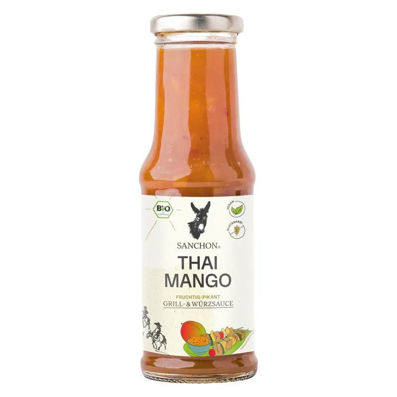 SOS THAI MANGO BEZGLUTENOWY BIO 210 ml - SANCHON