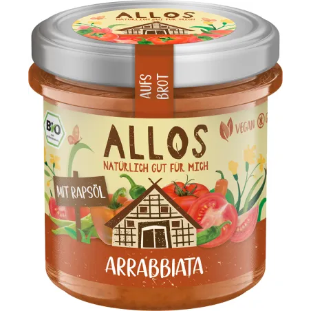 Pasta Kremowa Arrabbiata BIO 140 g - Pikantna, Bezglutenowa