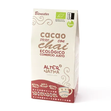 KAKAO Z CHAI BEZ DODATKU CUKRÓW BEZGLUTENOWE BIO 125 g - ALTERNATIVA3