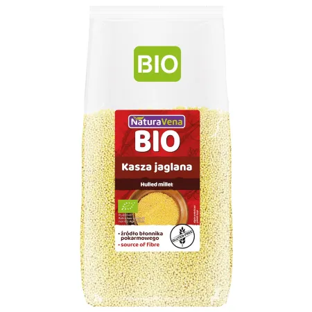 Kasza Jaglana Bezglutenowa BIO 500 g Naturavena