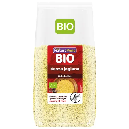 Kasza Jaglana Bezglutenowa BIO 500 g Naturavena