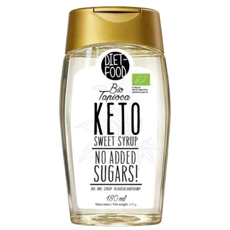 SYROP Z TAPIOKI KETO BEZGLUTENOWY BIO 180 ml - DIET-FOOD