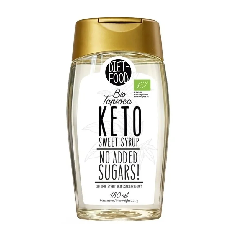 Syrop z Tapioki Keto BIO Bezglutenowy 180 ml Diet Food