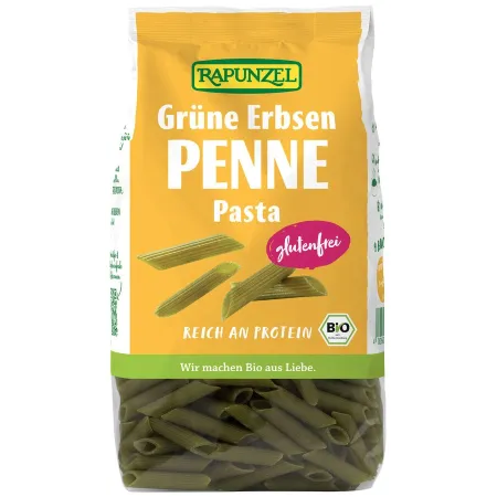 Makaron Proteinowy z Groszku BIO Bezglutenowy Rapunzel