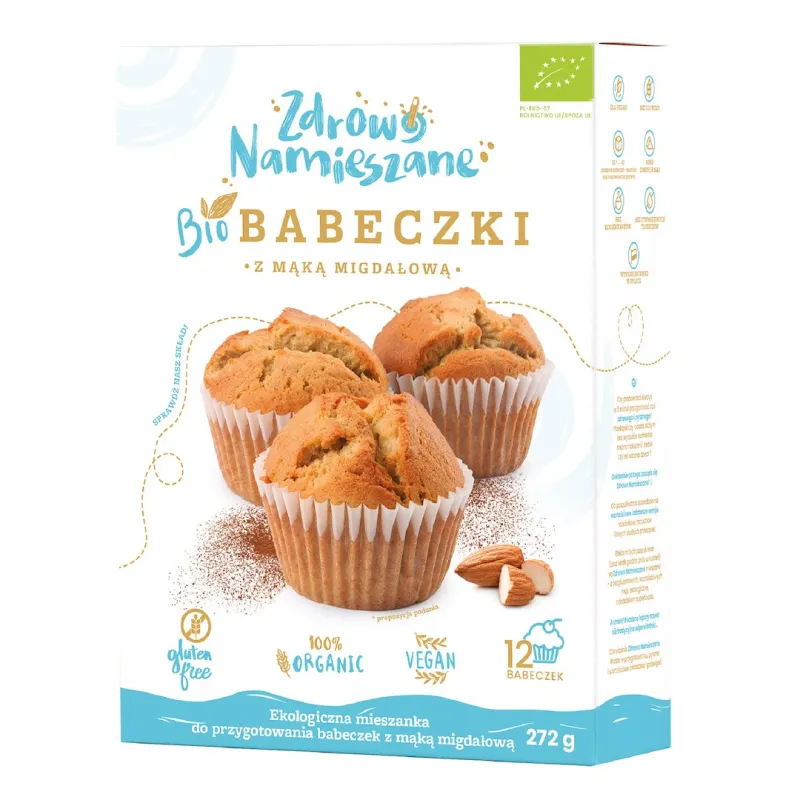 Mieszanka na Babeczki Migdałowe BIO Bezglutenowa 272 g