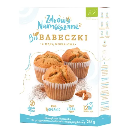 Mieszanka na Babeczki Migdałowe BIO Bezglutenowa 272 g