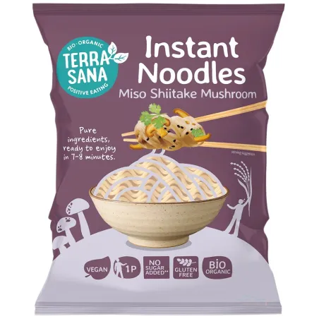 Zupa Miso z Shiitake BIO 90 g Bezglutenowa Terrasana