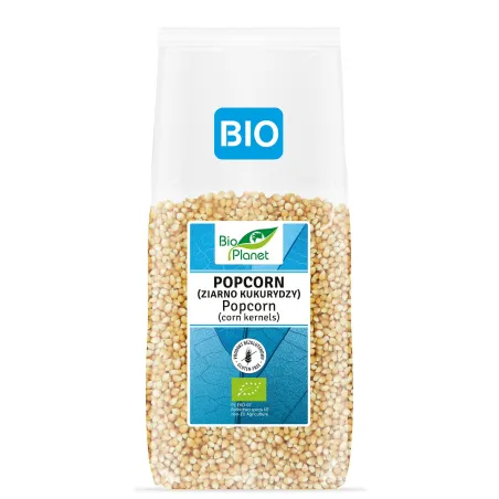 Popcorn ziarno kukurydzy BIO bezglutenowy 1 kg Bio Planet