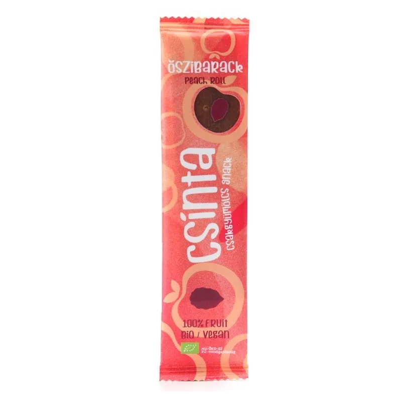 Roll Jabłko Brzoskwinia Bezglutenowy BIO 12 g