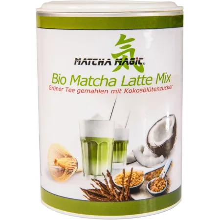 MATCHA LATTE BEZGLUTENOWA BIO 200 g - MATCHA MAGIC
