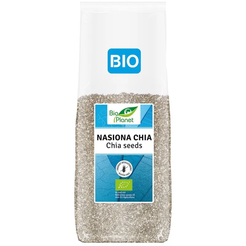Chia Nasiona Bezglutenowe BIO 1 kg Bio Planet