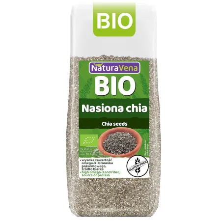Chia Nasiona Bezglutenowe BIO 200 g Naturavena