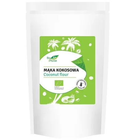 Mąka Kokosowa Bezglutenowa BIO 400 g Bio Planet