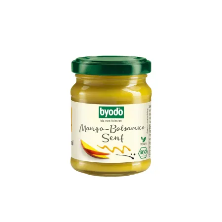 SOS MUSZTARDOWO - BALSAMICZNY Z MANGO BEZGLUTENOWY BIO 125 ml - BYODO