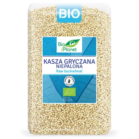 Kasza gryczana niepalona BIO 2 kg - Bezglutenowa, ekologiczna