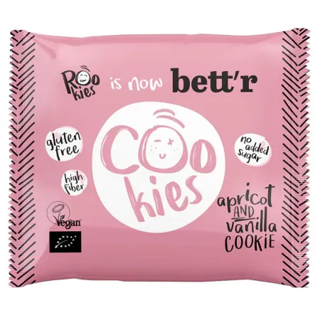 CIASTKO Z MORELĄ I WANILIĄ BEZ DODATKU CUKRÓW BEZGLUTENOWE BIO 40 g - BETT'R