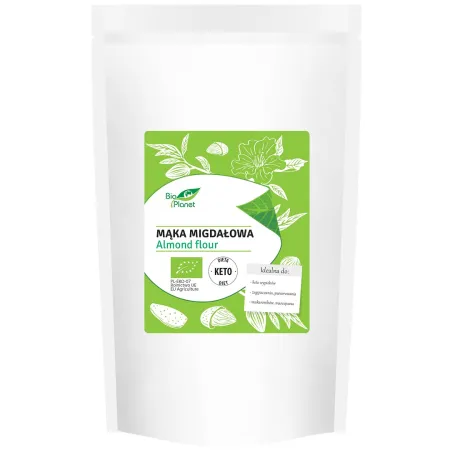 MĄKA MIGDAŁOWA BEZGLUTENOWA BIO 250 g - BIO PLANET