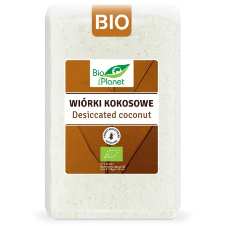 Wiórki kokosowe BIO 1 kg - Bezglutenowe, ekologiczne