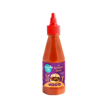 SOS Z OSTREJ PAPRYKI CHILI SRIRACHA BEZGLUTENOWY BIO 250 g - TERRASANA