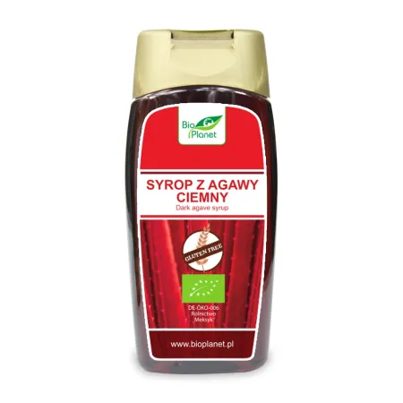 Syrop z agawy ciemny BIO 350 g - Naturalny słodzik