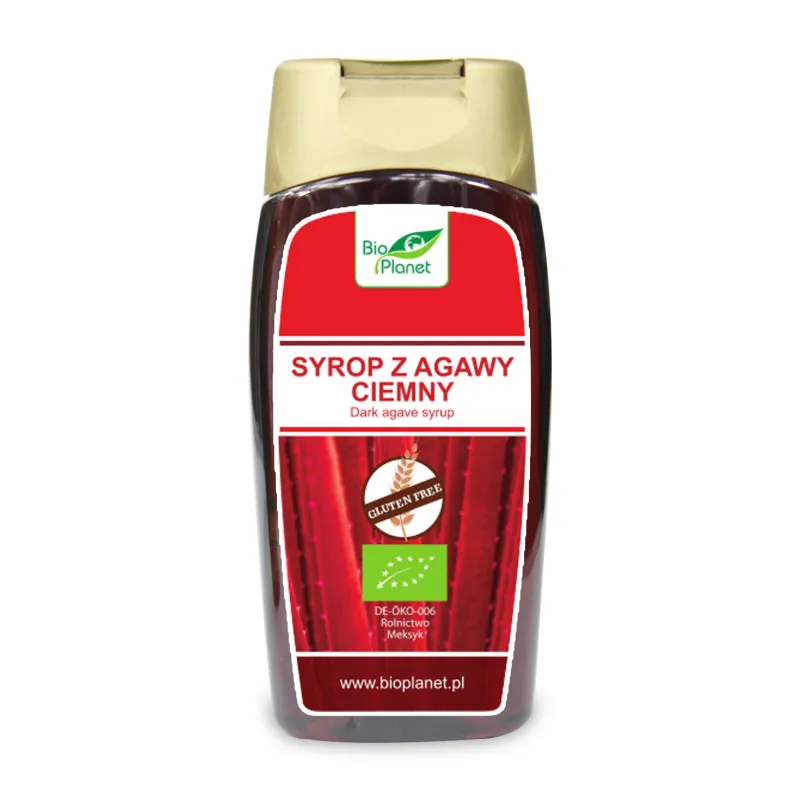 Syrop z agawy ciemny BIO 350 g - Naturalny słodzik