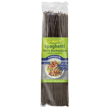MAKARON (GRYCZANY) SPAGHETTI BEZGLUTENOWY BIO 250 g - RAPUNZEL