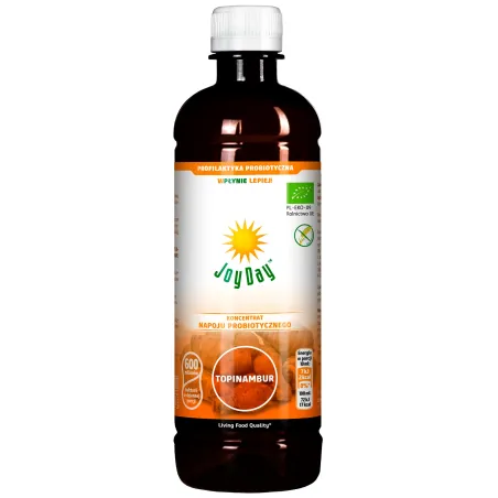 Koncentrat Napoju Probiotycznego Topinambur BIO 500 ml - JOY DAY
