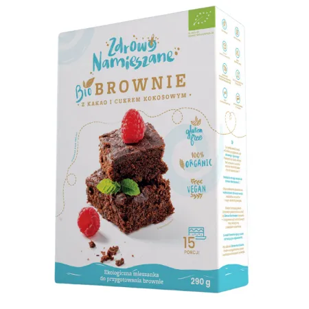 Mieszanka na Brownie BIO 290 g - Bezglutenowa i Wegańska